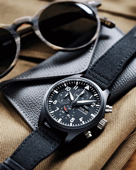 pilot watch chronograph top gun